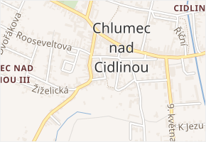 Starobranská v obci Chlumec nad Cidlinou - mapa ulice