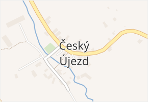 Český Újezd v obci Chlumec - mapa ulice
