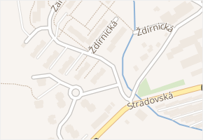 Otovická v obci Chlumec - mapa ulice