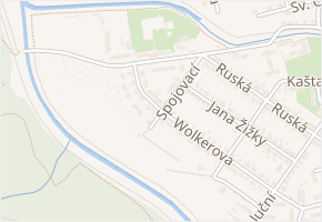 Spojovací v obci Choceň - mapa ulice