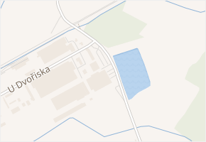 U Dvořiska v obci Choceň - mapa ulice