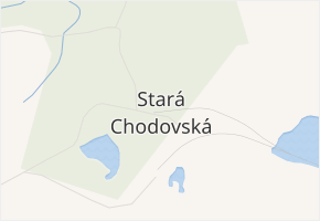 Stará Chodovská v obci Chodov - mapa části obce