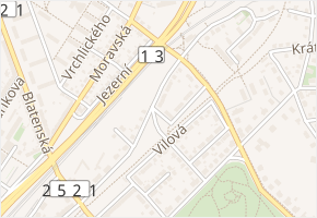 Kollárova v obci Chomutov - mapa ulice