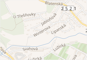 Na Vyhlídce v obci Chomutov - mapa ulice