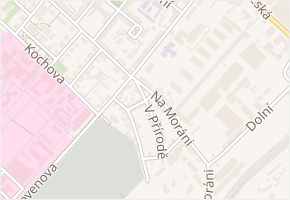 Šmilovského v obci Chomutov - mapa ulice