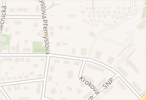 Tomáše ze Štítného v obci Chomutov - mapa ulice