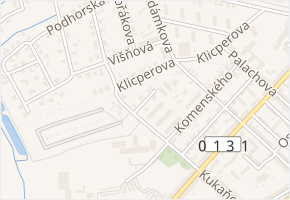 Trocnovská v obci Chomutov - mapa ulice