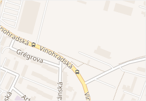 Viléma Blodka v obci Chomutov - mapa ulice