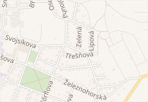 Na Skřivánku v obci Chotěboř - mapa ulice