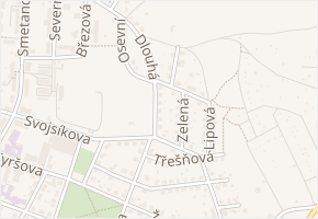 Sportovní v obci Chotěboř - mapa ulice
