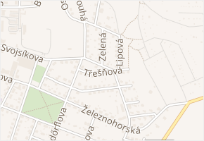 Třešňová v obci Chotěboř - mapa ulice