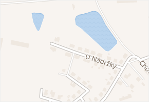 U Nádržky v obci Chotěboř - mapa ulice