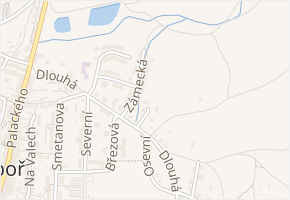 U Sv. Trojice v obci Chotěboř - mapa ulice