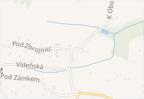 K Oboře v obci Chotěbuz - mapa ulice