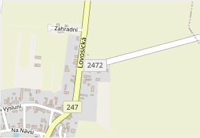 Brozanská v obci Chotěšov - mapa ulice