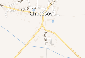 Libochovická v obci Chotěšov - mapa ulice