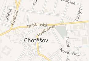 Havlíčkova v obci Chotěšov - mapa ulice