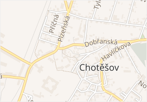 U Pumpy v obci Chotěšov - mapa ulice