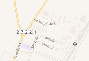 Smetanova v obci Chotětov - mapa ulice