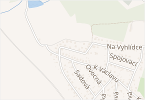 Lomená v obci Chotoviny - mapa ulice