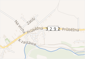 Na Kočově v obci Chotutice - mapa ulice