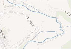 Mlýnská v obci Chrást - mapa ulice