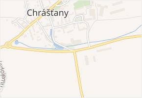 Třebonická v obci Chrášťany - mapa ulice