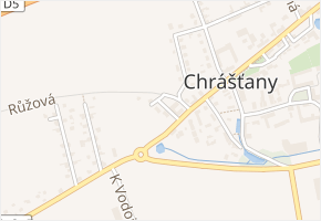 U Bytovek v obci Chrášťany - mapa ulice