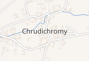 Chrudichromy v obci Chrudichromy - mapa části obce