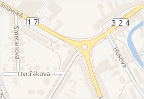 Čáslavská v obci Chrudim - mapa ulice