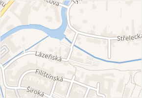 Podfortenská v obci Chrudim - mapa ulice