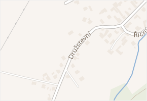 Družstevní v obci Chuchelná - mapa ulice