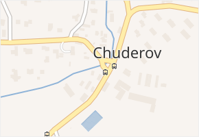 Sovolusky v obci Chuderov - mapa ulice