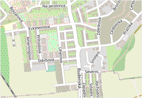 Opata Jana v obci Chýně - mapa ulice