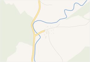Poříčí v obci Chyše - mapa části obce