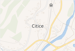 Linec v obci Citice - mapa ulice