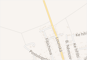 Havlíčkova v obci Cítoliby - mapa ulice