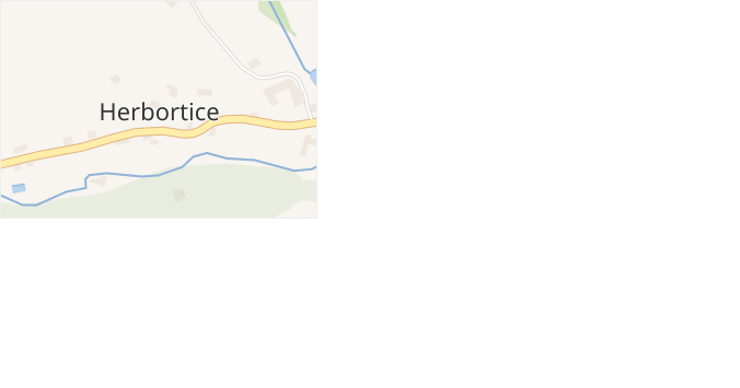 Herbortice v obci Cotkytle - mapa části obce