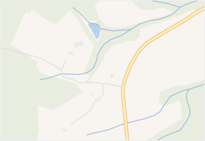 Záhořín v obci Cvikov - mapa části obce