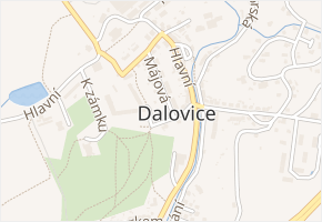 Zámecká v obci Dalovice - mapa ulice