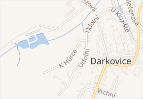 K Hůrce v obci Darkovice - mapa ulice