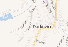 Ke Schodům v obci Darkovice - mapa ulice