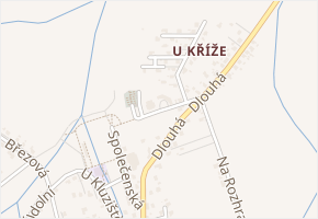 Kostelní v obci Darkovice - mapa ulice