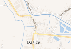 Havlíčkova v obci Dašice - mapa ulice