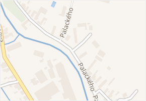 Palackého v obci Dašice - mapa ulice