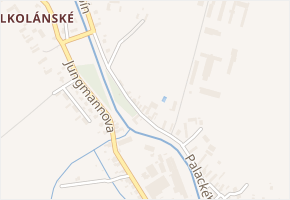 Pod Vodárnou v obci Dašice - mapa ulice