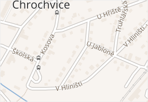Holubova v obci Děčín - mapa ulice