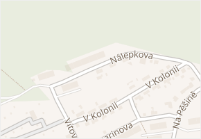 Nálepkova v obci Děčín - mapa ulice