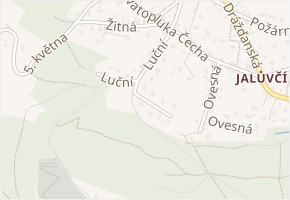 Pod Úvozem v obci Děčín - mapa ulice