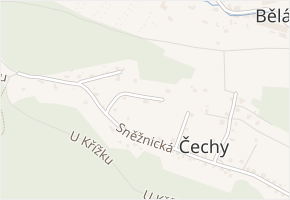 Pod Vřesovištěm v obci Děčín - mapa ulice